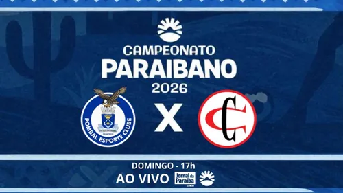 pombal x campinense: onde assistir ao jogo do campeonato paraibano 2026 neste domingo (25) e escalações prováveis