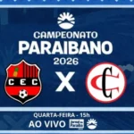confiança pb x campinense: onde assistir ao jogo decisivo do paraibano 2026 e prováveis escalações para buscar a reabilitação