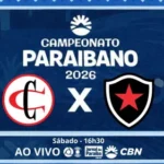 campinense x botafogo pb: onde assistir ao clássico emoção do paraibano 2026, escalações e palpites para o duelo decisivo