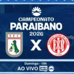 sousa x esporte de patos: onde assistir ao vivo ao jogo do campeonato paraibano 2026 neste domingo (1º)