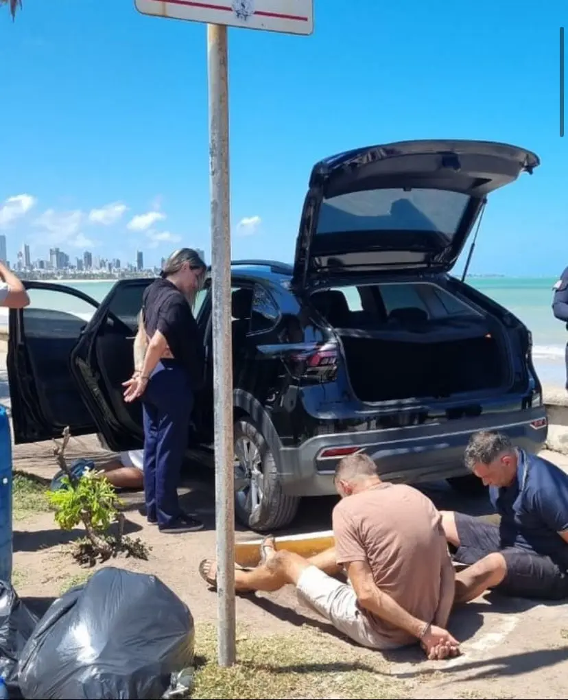 golpe do bilhete premiado: quadrilha é presa em perseguição na orla de joão pessoa
