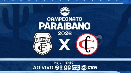 clássico dos maiorais: treze x campinense agita o campeonato paraibano 2026 neste domingo, confira onde assistir e prováveis escalações