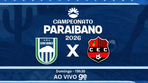 serra branca x confiança pb: onde assistir ao duelo decisivo do campeonato paraibano 2026 ao vivo pela 6ª rodada