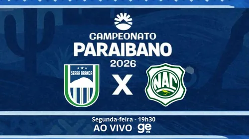 serra branca x nacional de patos: onde assistir ao jogo decisivo do campeonato paraibano hoje, 09 de abril