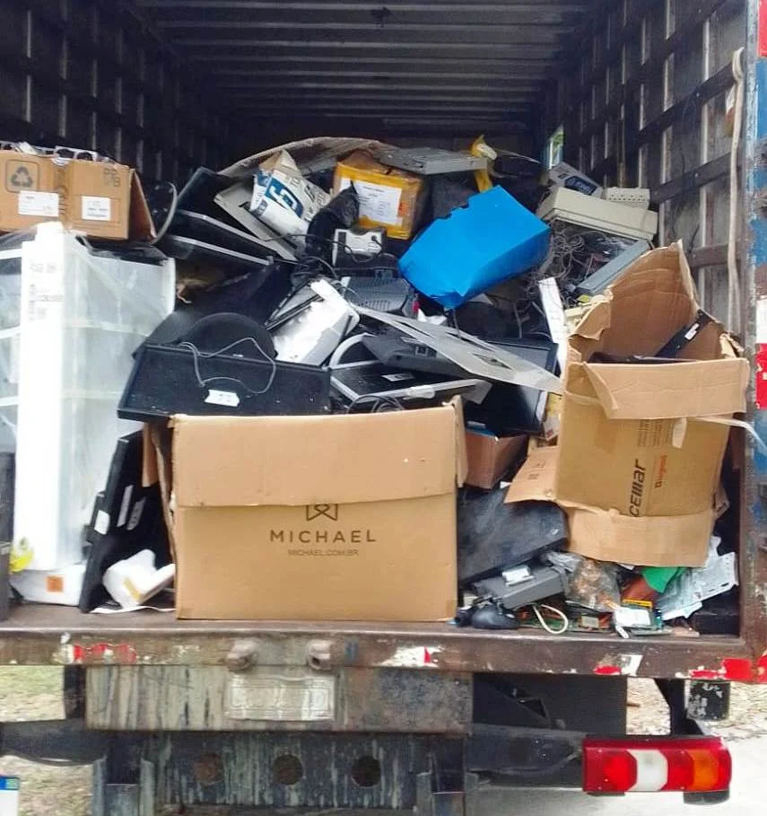 joão pessoa: 3 toneladas de lixo eletrônico para descarte correto