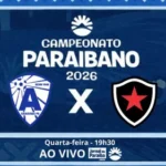 clássico paraibano: atlético pb x botafogo pb se enfrentam pelo campeonato paraibano 2026; veja onde assistir e prováveis escalações