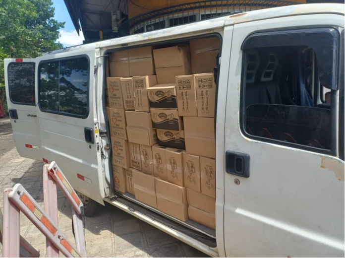 prf apreende carga sem nota fiscal e moto adulterada em ações relâmpago nas brs da paraíba