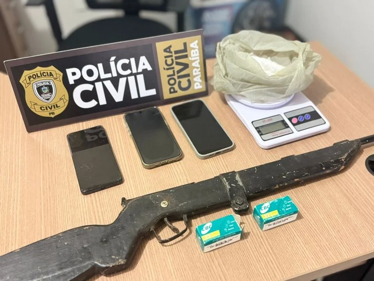 operação Água turva: polícia civil da pb prende 2 e apreende r$ 300 mil em poço dantas