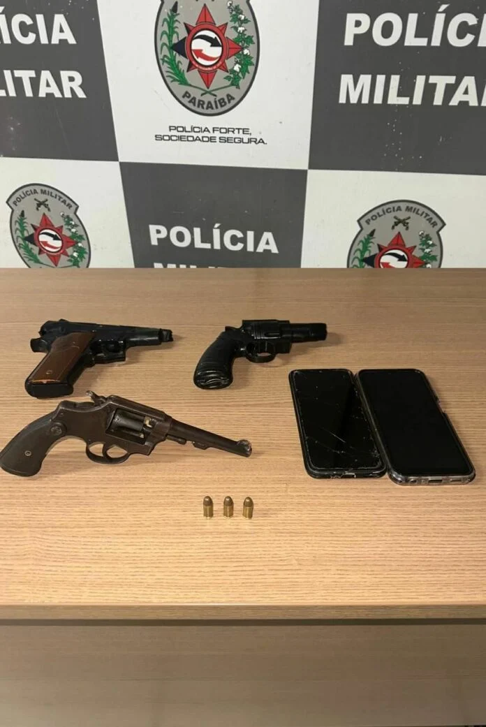 operação policial em joão pessoa: três suspeitos de roubo de carro capturados em ação rápida no cristo redentor