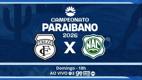 treze x nacional de patos: jogo decisivo pelo paraibano 2026 com transmissão ao vivo e escalações confirmadas