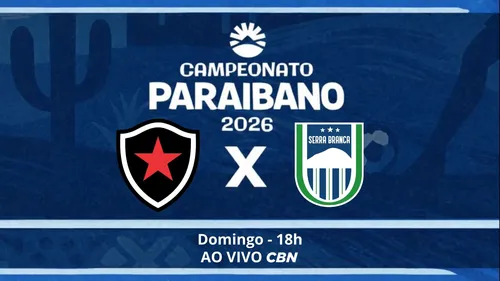 botafogo pb x serra branca: jogo decide vaga no g 4 do paraibano 2026; saiba onde assistir
