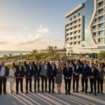 Autoridades e executivos inauguram o Tauá Resort João Pessoa, destacando o novo polo turístico da Paraíba.