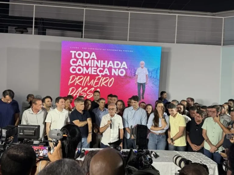 Cícero Lucena anuncia renúncia da Prefeitura de João Pessoa para disputar Governo da Paraíba.