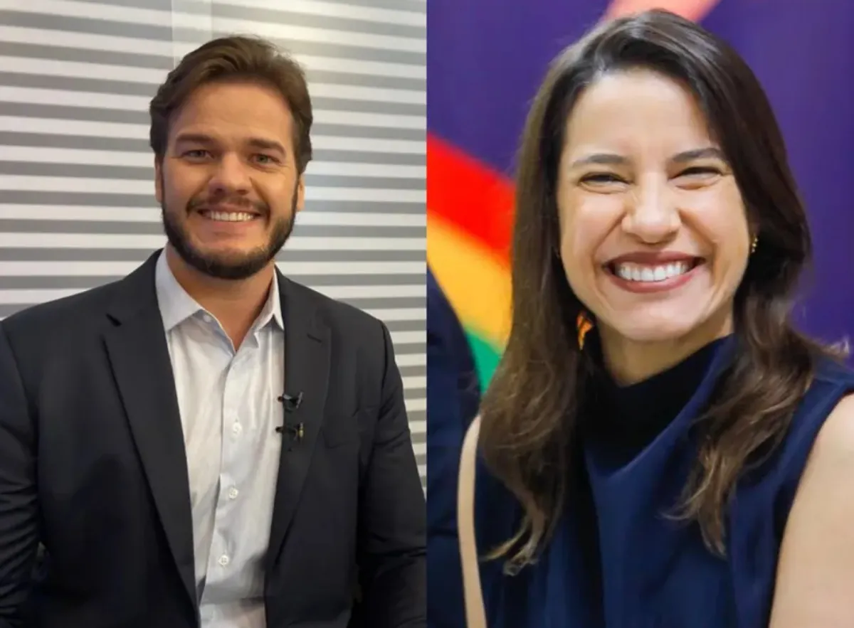 Governador da Paraíba Lucas Ribeiro em coletiva de imprensa sobre festas juninas.