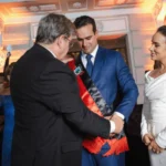 Cerimônia de posse de Lucas Ribeiro como governador da Paraíba, substituindo João Azevêdo.