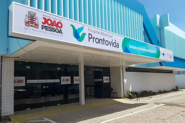 Fachada do Hospital Geral e do Câncer Prontovida em João Pessoa