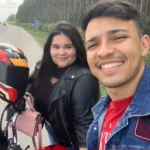 Ônibus urbano em João Pessoa após incidente de trânsito com motociclista.