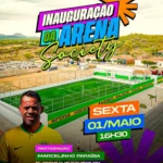 Inauguração da Arena Society em São João do Tigre com Marcelinho Paraíba