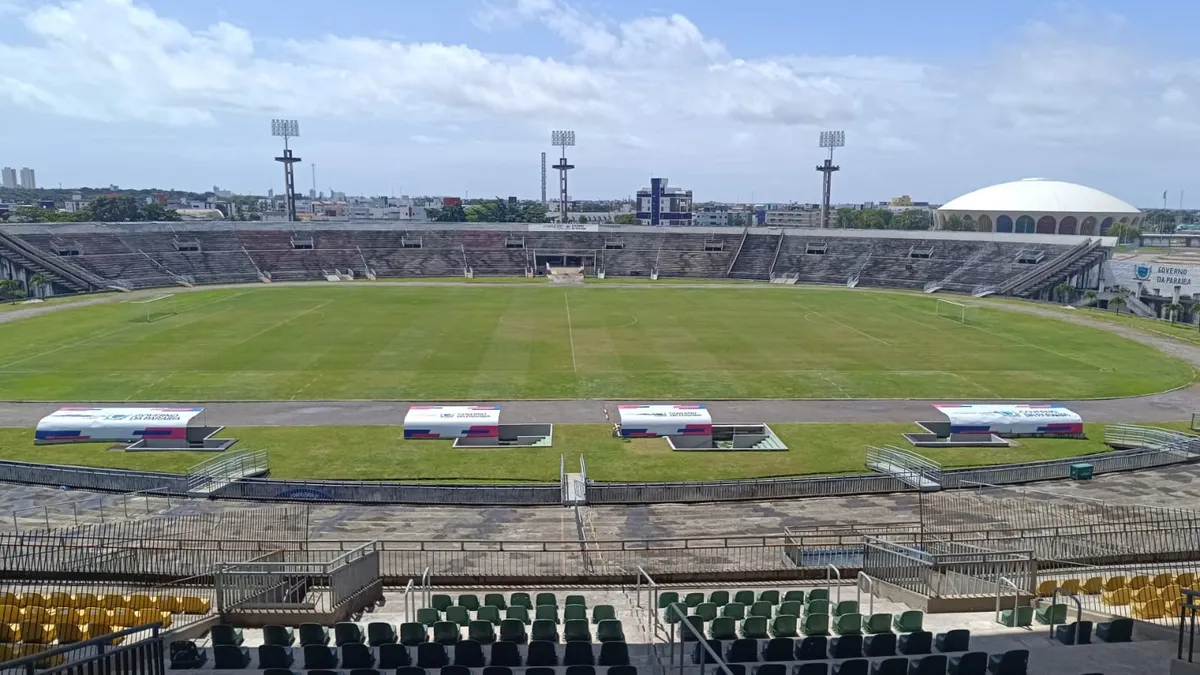 Estádio Almeidão em João Pessoa, Paraíba