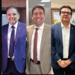 Urna eletrônica em um centro de votação na Paraíba