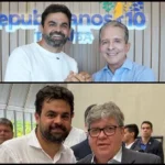 Dr. Jarques, João Azevêdo e Nabor Wanderley reunidos para discutir apoio político para 2026