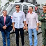 Governador entrega helicóptero e celulares em evento de segurança pública na Paraíba