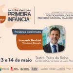 Auditório do Teatro Pedra do Reino durante o seminário nacional sobre primeira infância em João Pessoa.