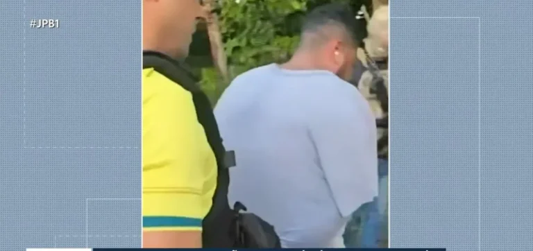 Polícia Civil em operação prende suspeito de facção criminosa em João Pessoa.