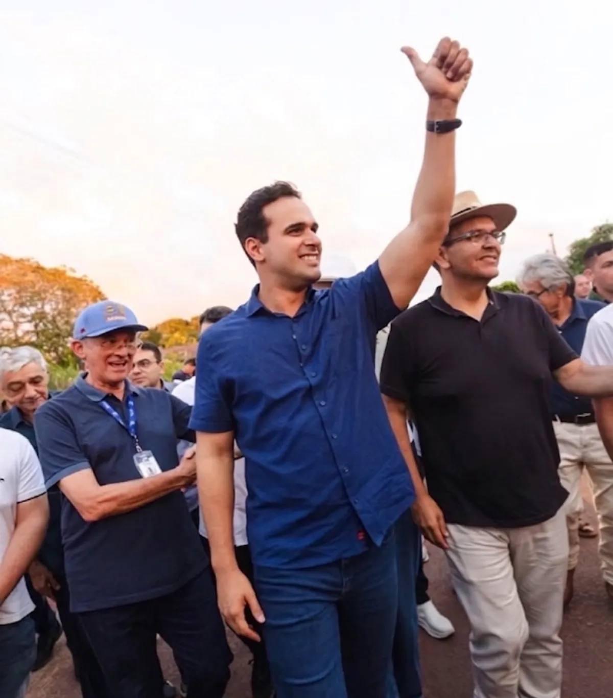 Governador Lucas Ribeiro em evento na Paraíba