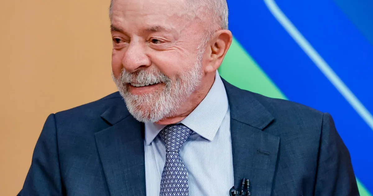 Presidente Lula gravando vídeo de apoio a candidatos em eleições estaduais