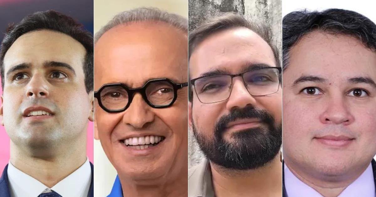 Comício político em pré-campanha para as eleições de governador na Paraíba em 2026.