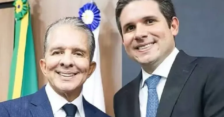 Nabor Wanderley, pré-candidato ao Senado pela Paraíba, em evento político.