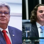 Urna eletrônica em ambiente de votação oficial na Paraíba