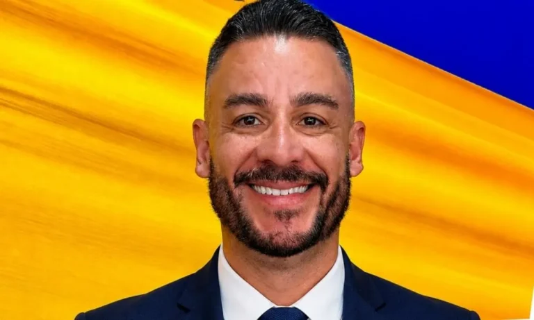 Pedro Coutinho, pré-candidato do Democracia Cristã ao governo da Paraíba, em evento político.