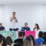 Convenção da Federação PSOL-Rede na Paraíba definindo apoio político.