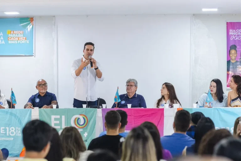 Convenção da Federação PSOL-Rede na Paraíba definindo apoio político.