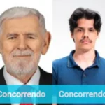Candidatos de idades extremas nas Eleições 2026 na Paraíba lado a lado.