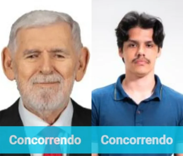 Candidatos de idades extremas nas Eleições 2026 na Paraíba lado a lado.