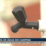 Torneira seca em cozinha paraibana com uma única gota caindo