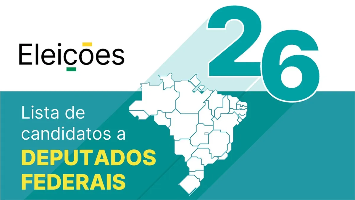 Urna eletrônica exibindo opções de voto para deputado federal em seção eleitoral na Paraíba