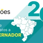 Urna eletrônica sendo utilizada por um eleitor durante o período eleitoral.