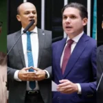 Urna eletrônica em uma seção eleitoral
