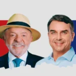 Urna eletrônica com resultados das eleições