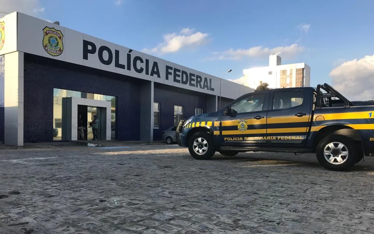 Fachada da sede da Polícia Federal em Campina Grande